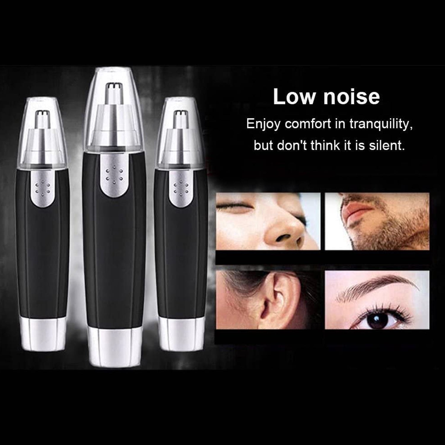 6003 Sharp New Ear and Nose Hair Trimmer Professional Heavy Duty Steel Nose Clipper Battery-Operated. DeoDap 6003 Sharp New Ear and Nose Hair Trimmer Professional Heavy Duty Steel Nose Clipper Battery-Operated. DeoDap